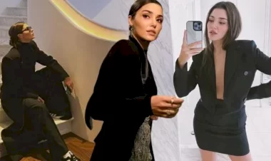 Pariste tatilde olan Hande Erçelden yeni kareler