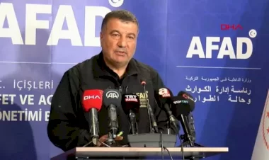 AFAD bölgede artçı sayısının 7 bini aştığını açıkladı