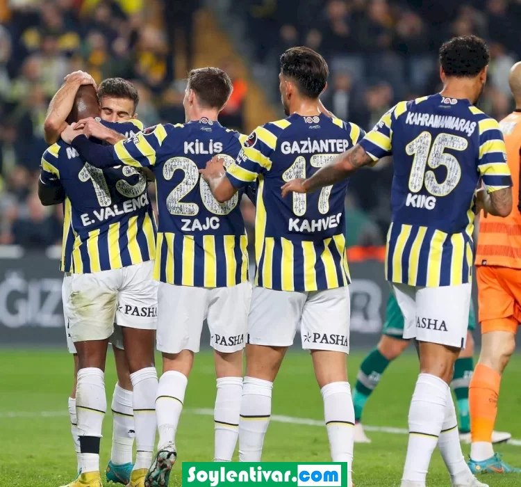 Fenerbahçe erteleme maçında Konyasporu rahat geçti