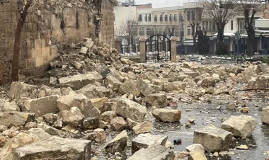 Gaziantep Kalesi depremde hasar aldı!