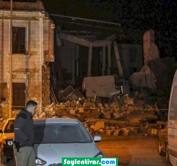 Hatayda gerçekleşen depremde Valilik binası ağır hasar aldı