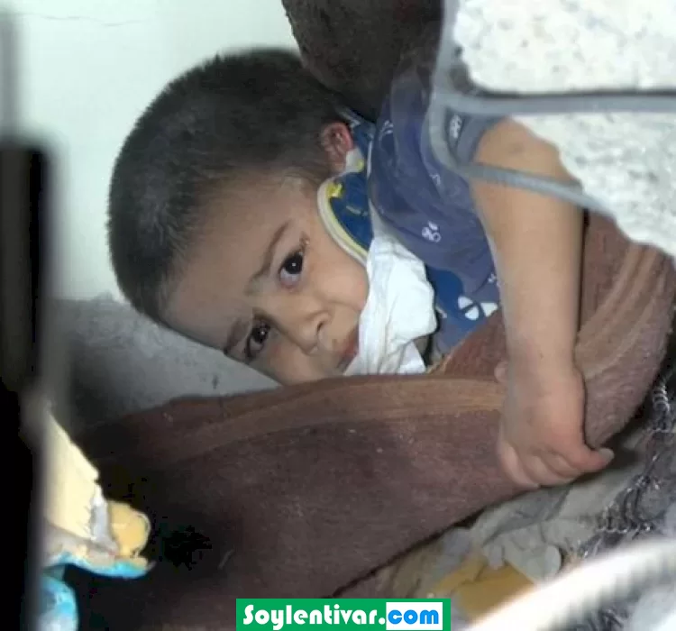 Küçük Arif Kaan, depremin merkez üssü Kahramanmaraşta enkazdan 43 saat sonra kurtarıldı