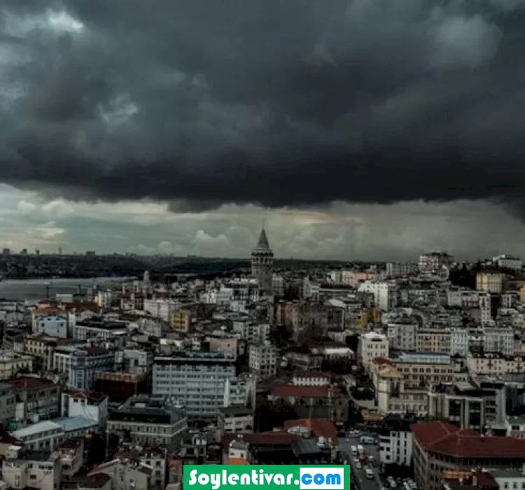 Meteoroloji uyardı! İstanbul'da beklenen yağmur geldi