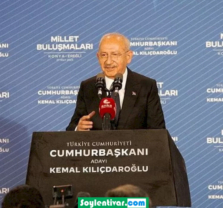 Cumhurbaşkanı adayı Kemal Kılıçdaroğlu Konyada oy istedi