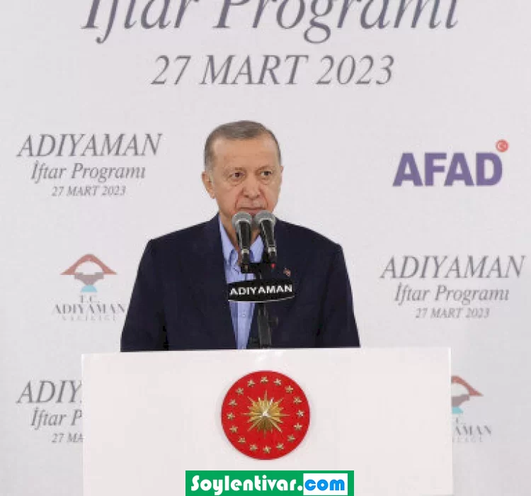 Cumhurbaşkanı Erdoğan, Adıyamanda açıklamalarda bulundu