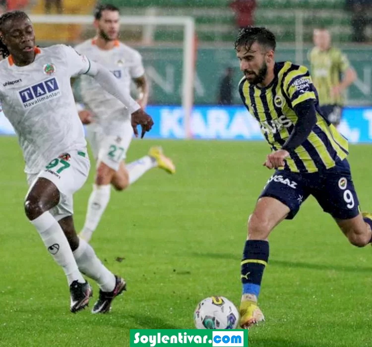 Fenerbahçe geriye düştüğü maçta kazanmayı bildi! Alanyaspor-Fenerbahçe ÖZET