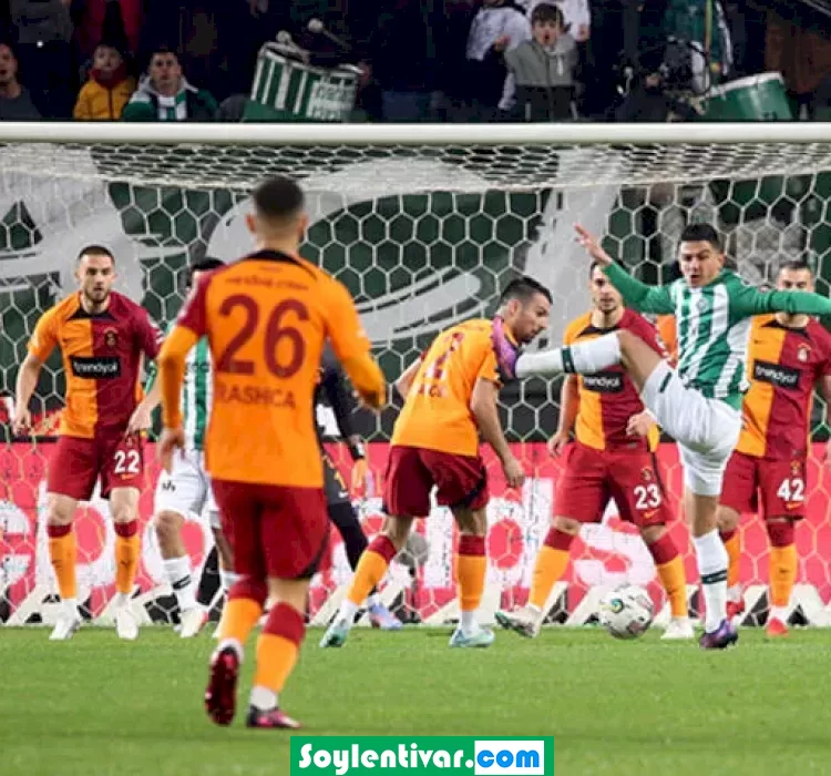 Galatasaraya Konyaspordan çelme! Konyaspor-Galatasaray ÖZET