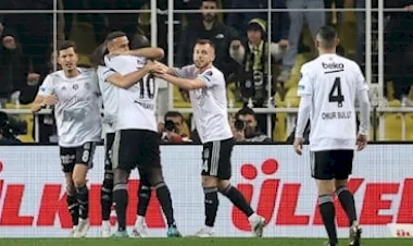 Beşiktaştan, Fenerbahçeye büyük çelme! Fenerbahçe-Beşiktaş ÖZET