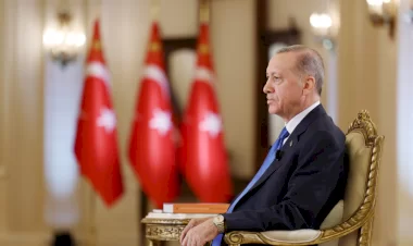 Cumhurbaşkanı Erdoğan, Çankaya Köşkünde açıklamalarda bulundu