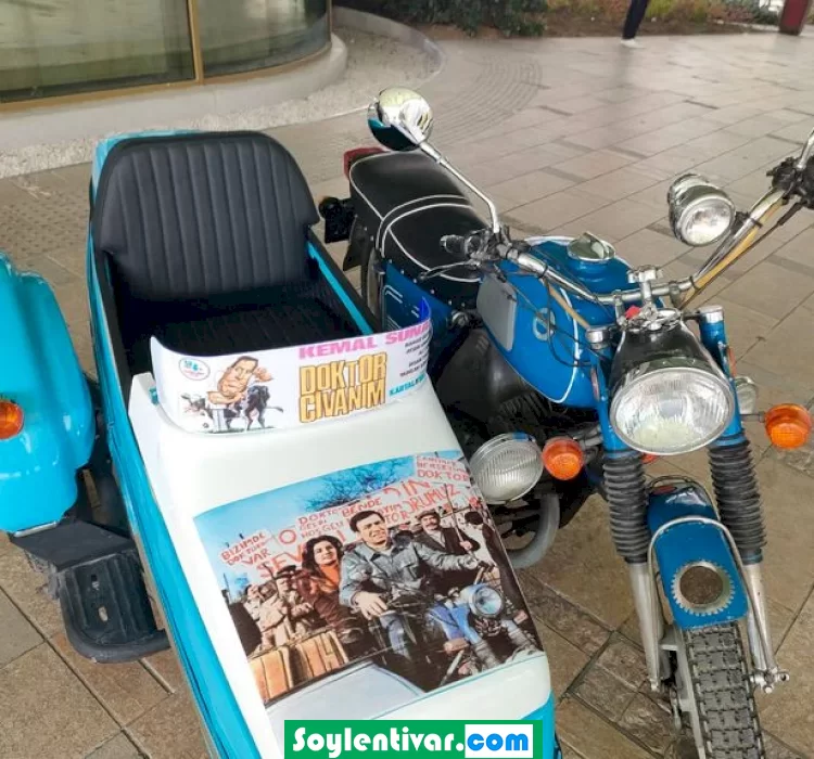Kemal Sunalın kullandığı motosiklet depremzedeler için satılıyor