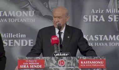 MHP Genel Başkanı Devlet Bahçeliden Kastamonuda açıklama