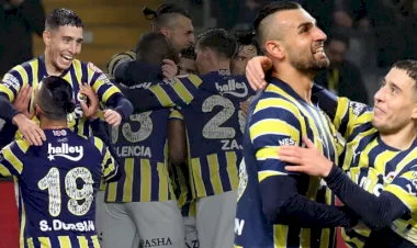 Ziraat Kupasında son yarı finalist Fenerbahçe! Fenerbahçe-Kayserispor ÖZET