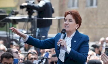 İYİ Parti Başkanı Meral Akşener, Edirne'de miting düzenledi