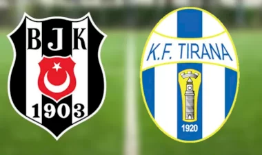 Beşiktaş ilk resmi maçına çıkıyor! Beşiktaş-Tirana maçı saat kaçta? Hangi kanalda?