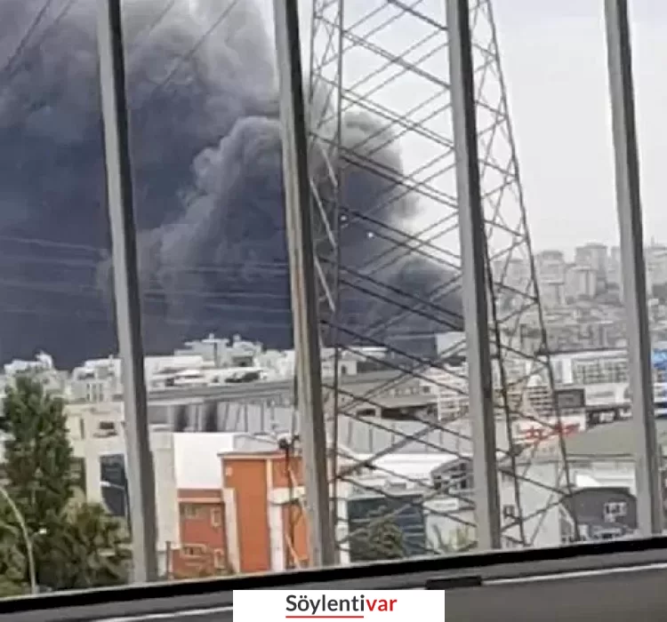 İstanbul'un Esenyurt ilçesinde yangın!