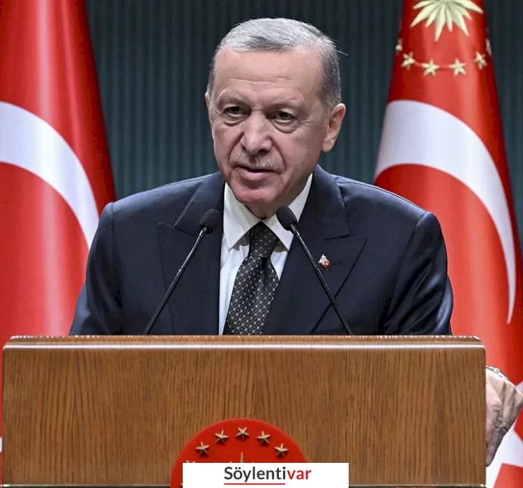 Kabine toplantısı ardından Cumhurbaşkanı Erdoğan'dan açıklama