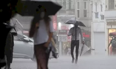 Meteoroloji'den sağanak yağmur uyarısı