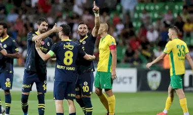 Fenerbahçe çok rahat! Zimbru 0-4 Fenerbahçe ÖZET