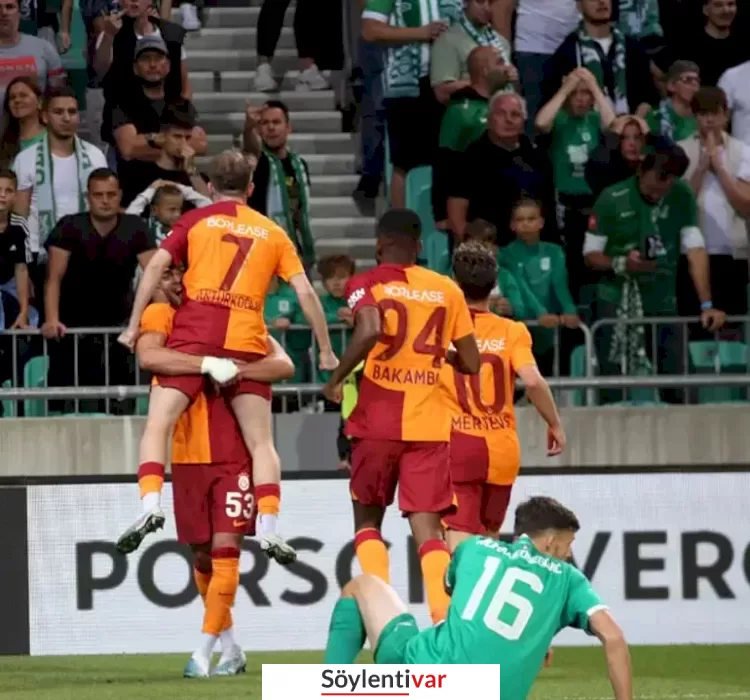 Galatasaray rahat kazandı! Olimpija Ljubljana 0-3 Galatasaray ÖZET