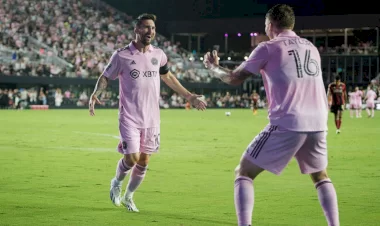 Messi coştu, İnter Miami çeyrek finale yükseldi!